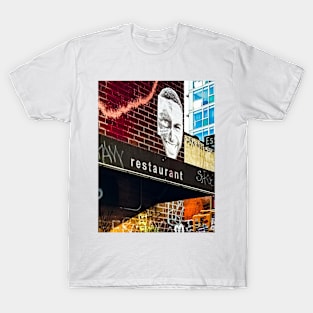 Street Art Tag Graffiti Manhattan New York City T-Shirt